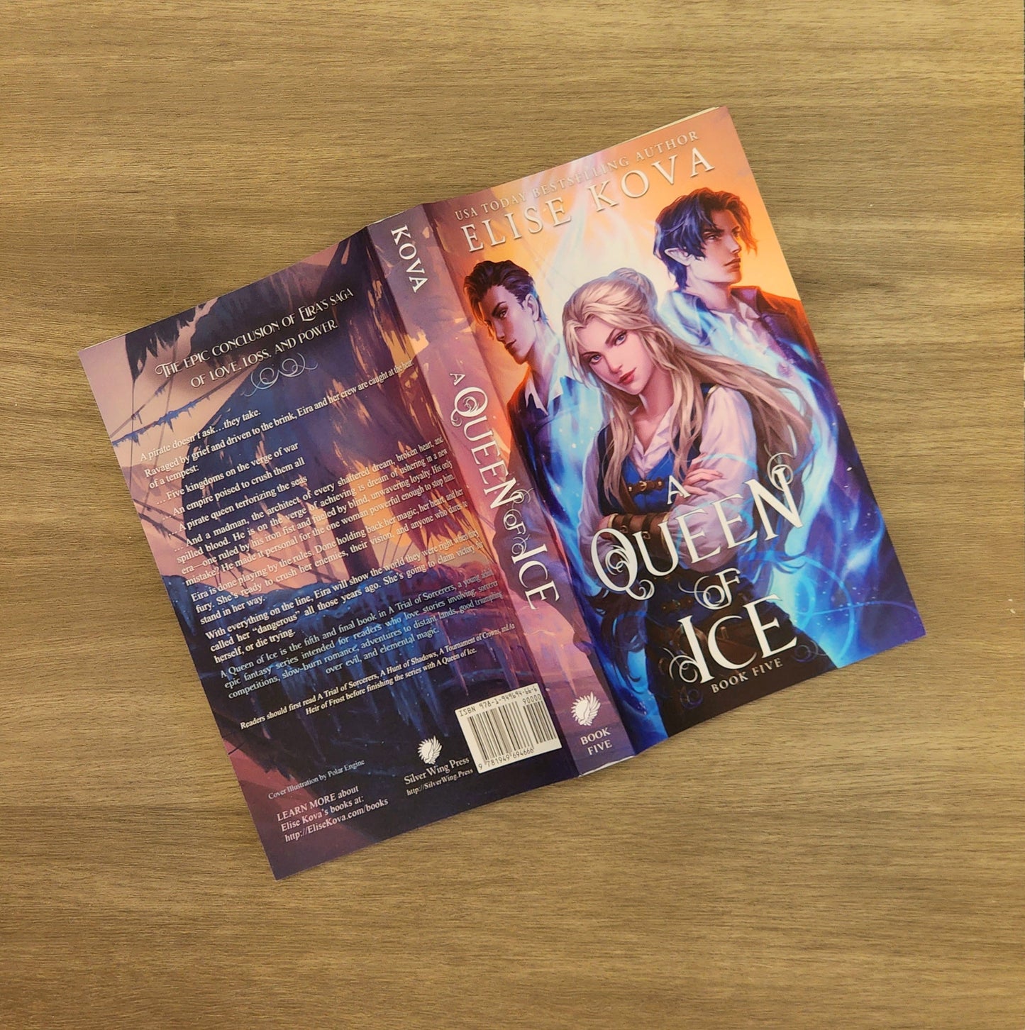 A Queen of Ice (Signed Paperback)