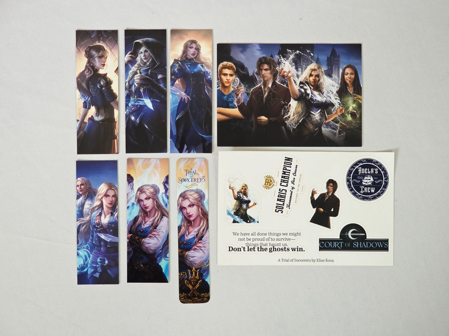 A Trial of Sorcerers Merch Bundle (No Books)