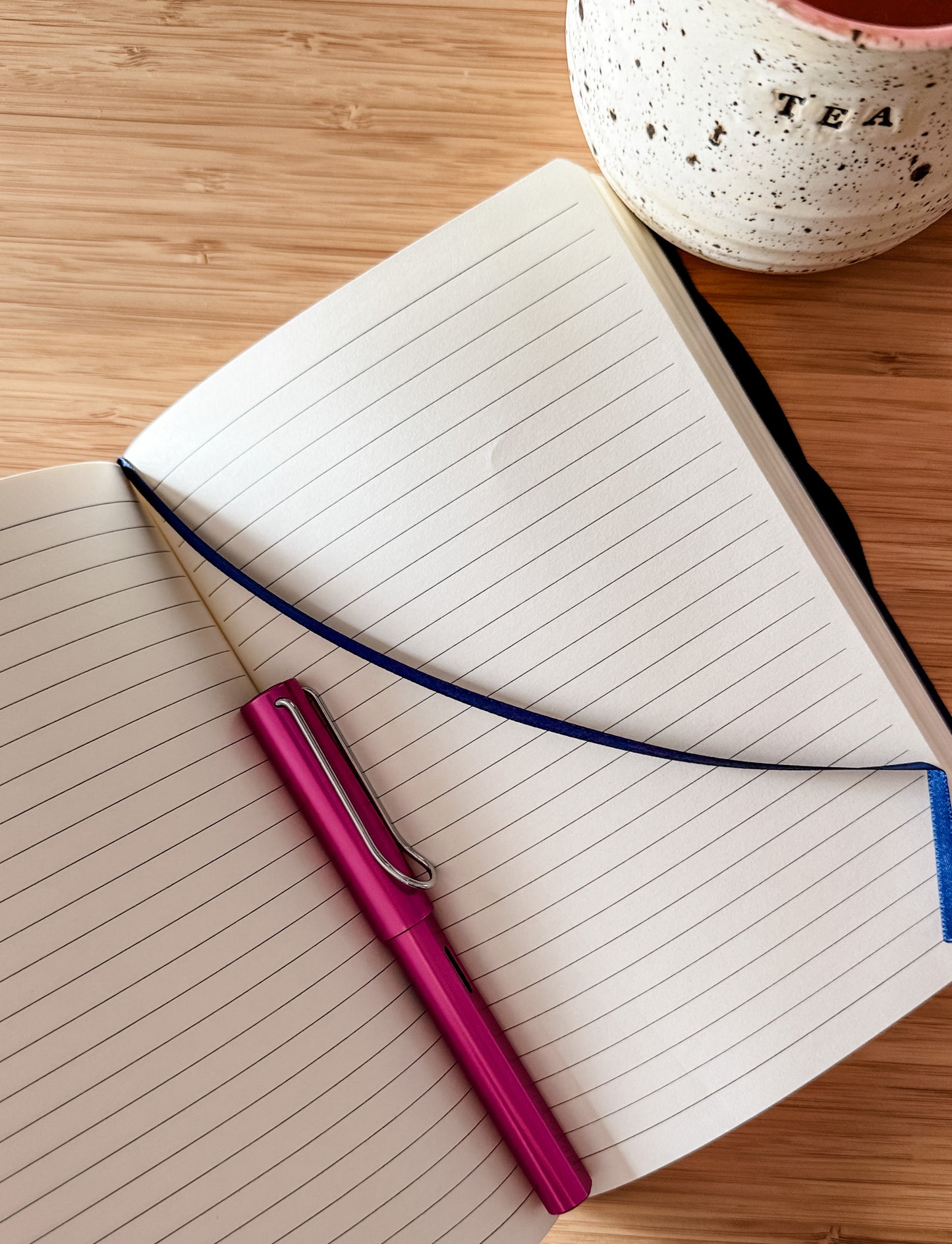 "To This World..." Luella and Eldas Hardcover Notebook