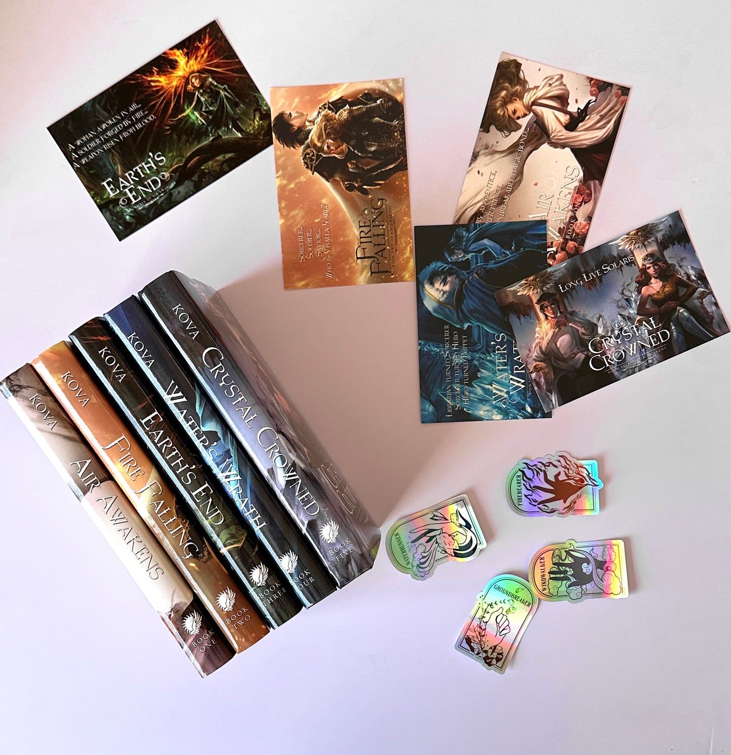 Air Awakens Series (Signed Set) + Merch - Original Character Covers