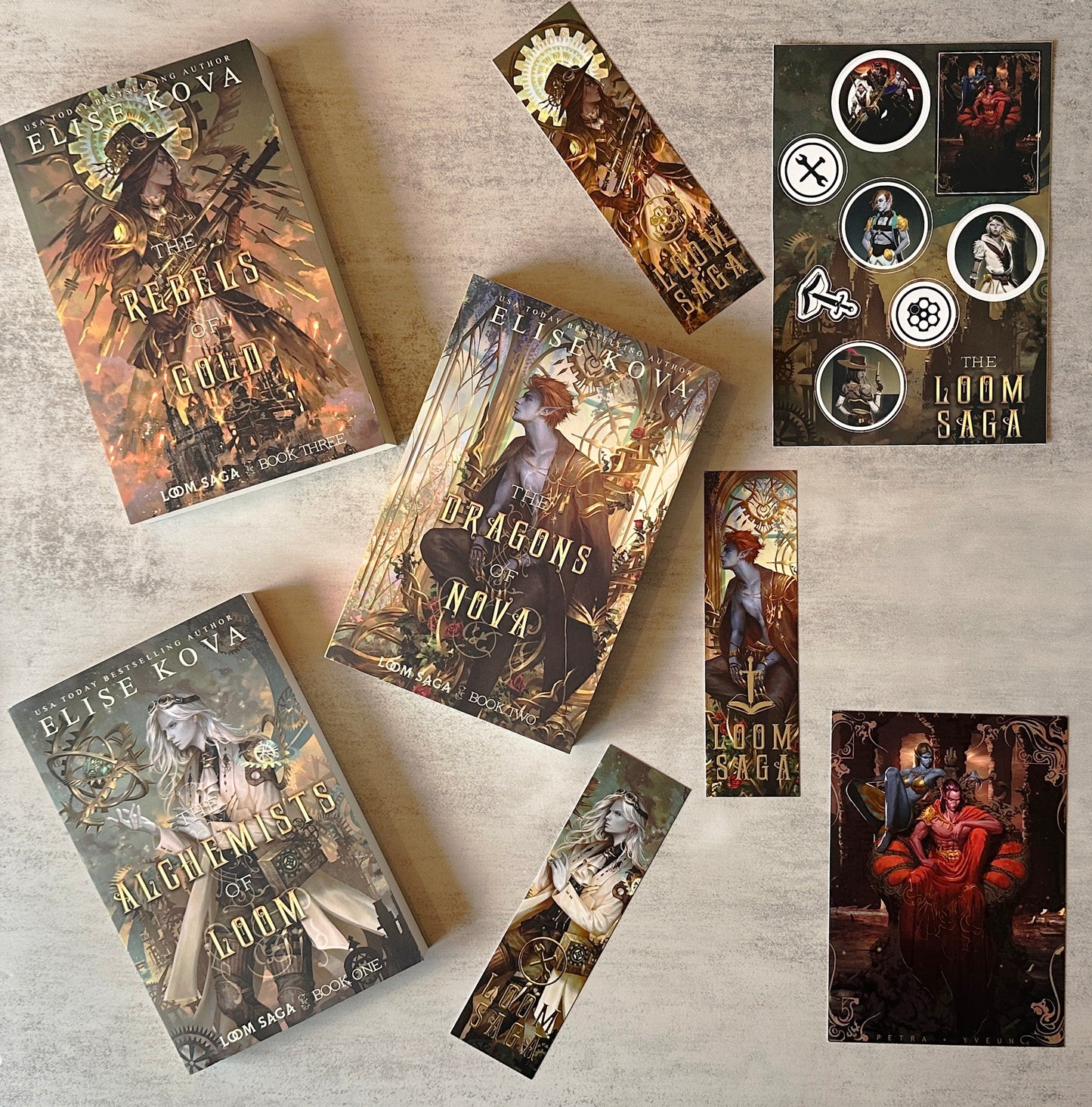 Loom Saga (Signed Set) + Merch