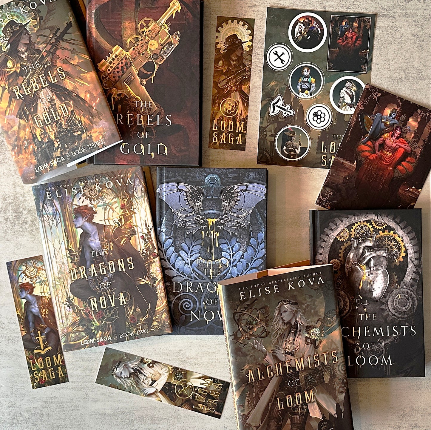 Loom Saga (Signed Set) + Merch