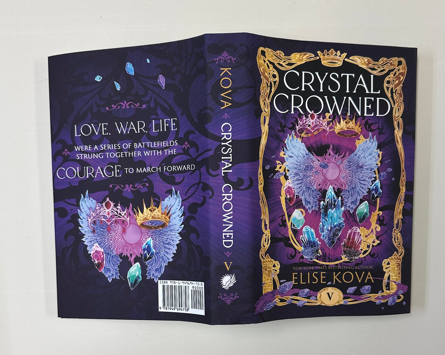Crystal Crowned (Signed Hardcover) - 10 Year Anniversary Edition