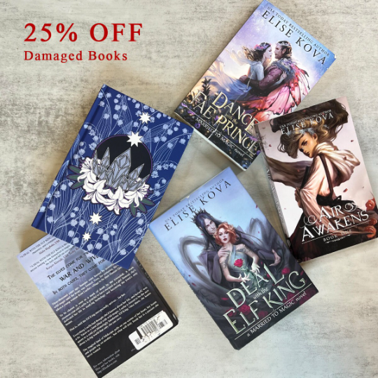 25% OFF SALE - Damaged Copies (Multiple Books Available