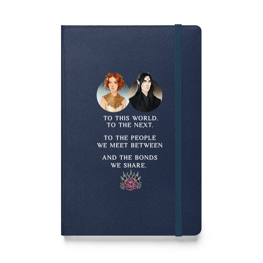 "To This World..." Luella and Eldas Hardcover Notebook