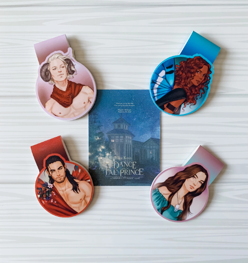 Magnetic Bookmark Set - A Dance with the Fae Prince