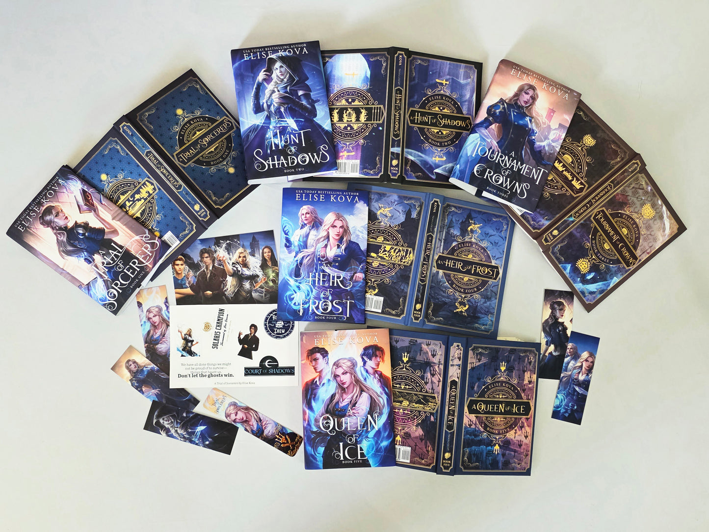 A Trial of Sorcerers Series (Signed Set) + Merch