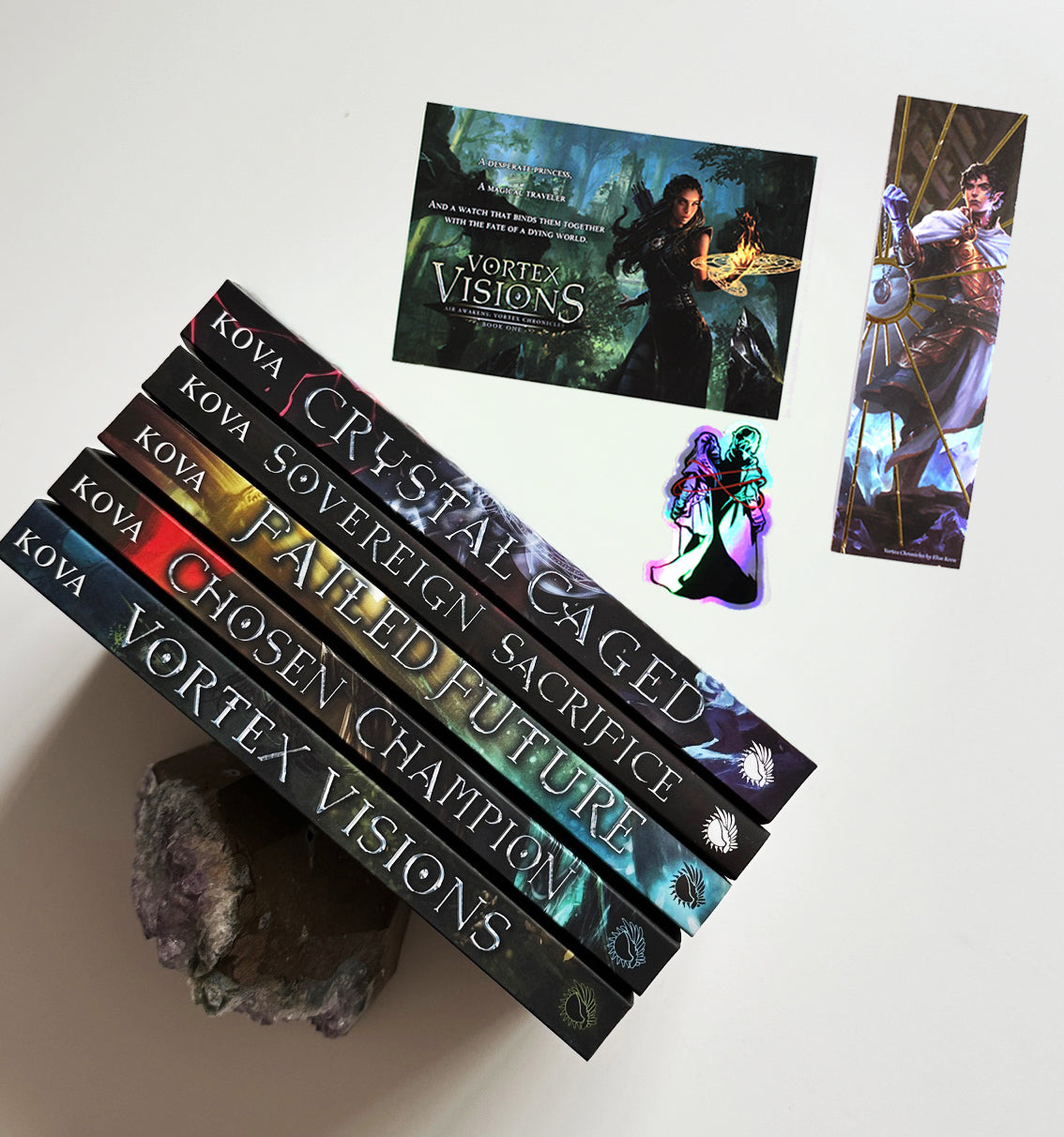 Vortex Chronicles Series (Signed Set) + Merch