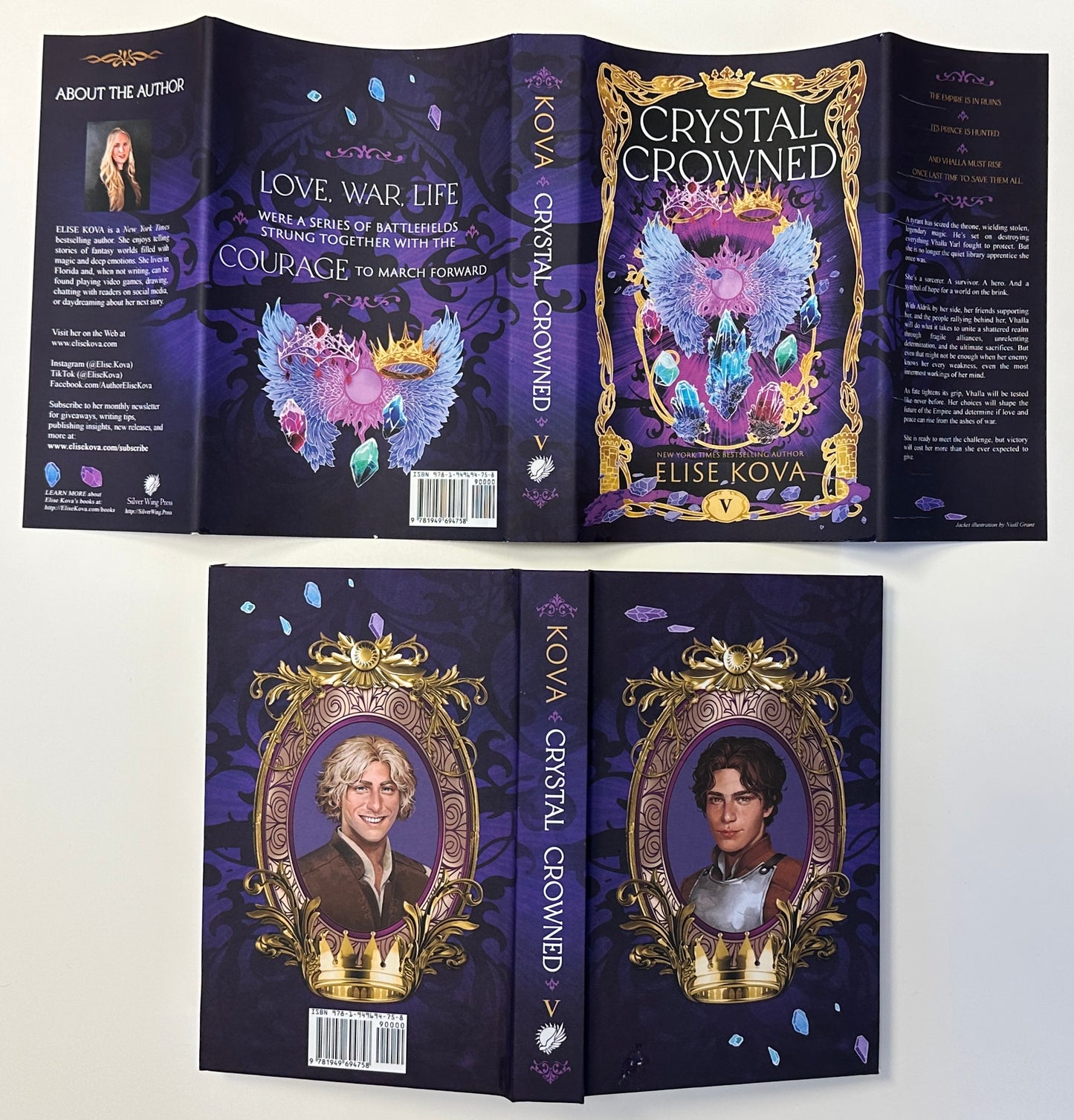 Crystal Crowned (Signed Hardcover) - 10 Year Anniversary Edition