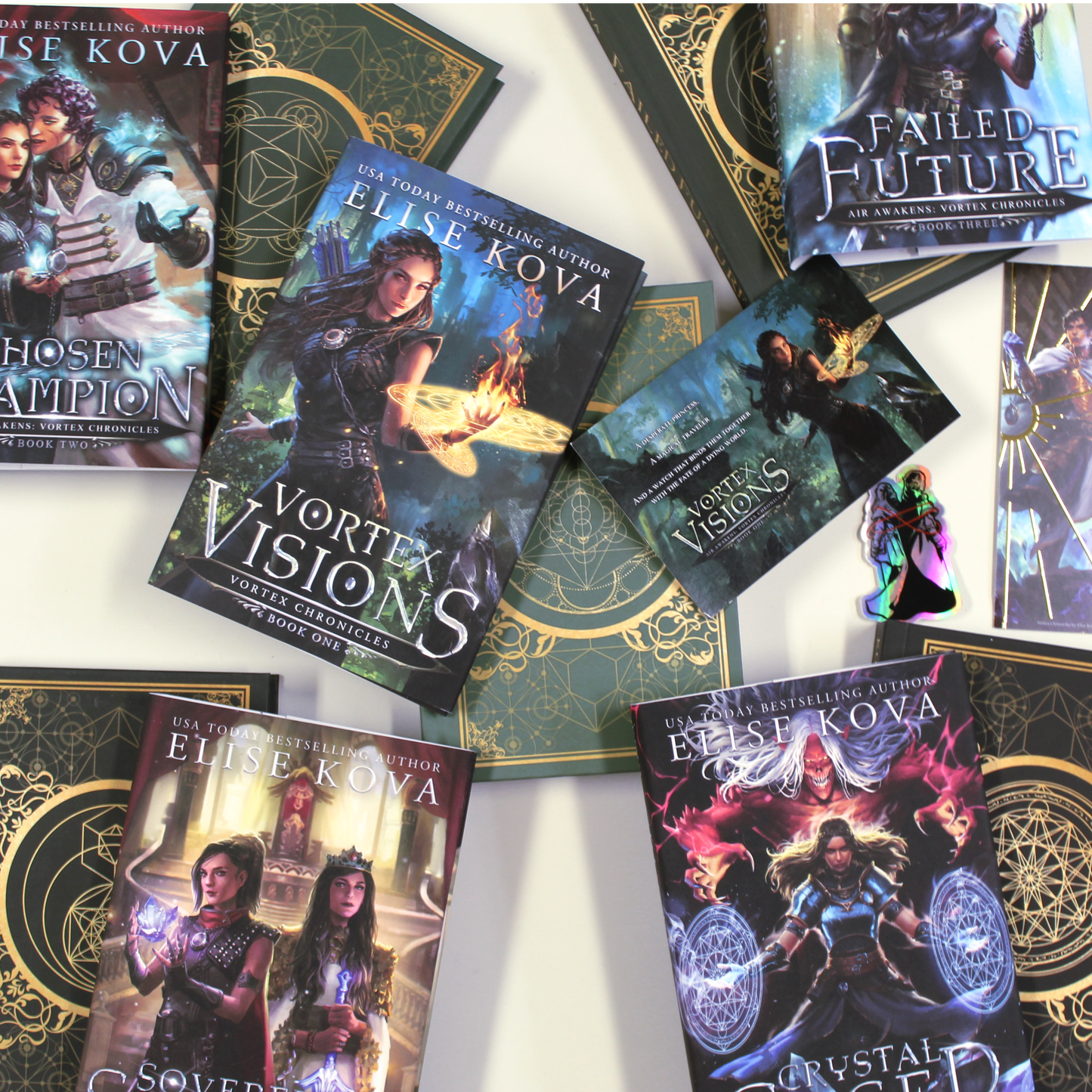 Vortex Chronicles Series (Signed Set) + Merch