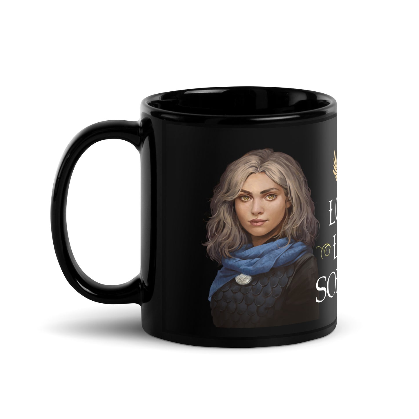 "Long Live Solaris" - Vhalla and Aldrik Character and Quote Mug