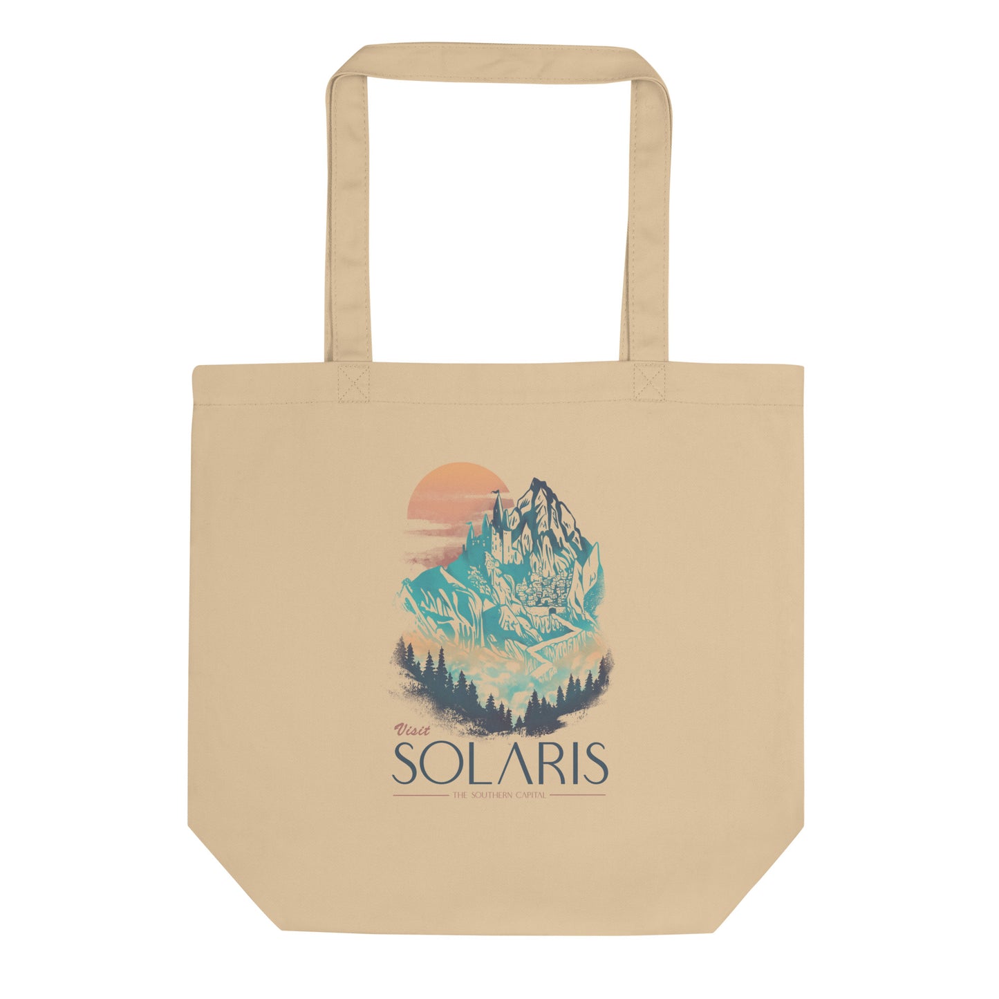 Visit Solaris Retro Design Tote Bag