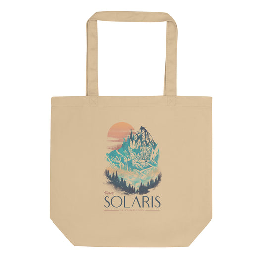 Visit Solaris Retro Design Tote Bag
