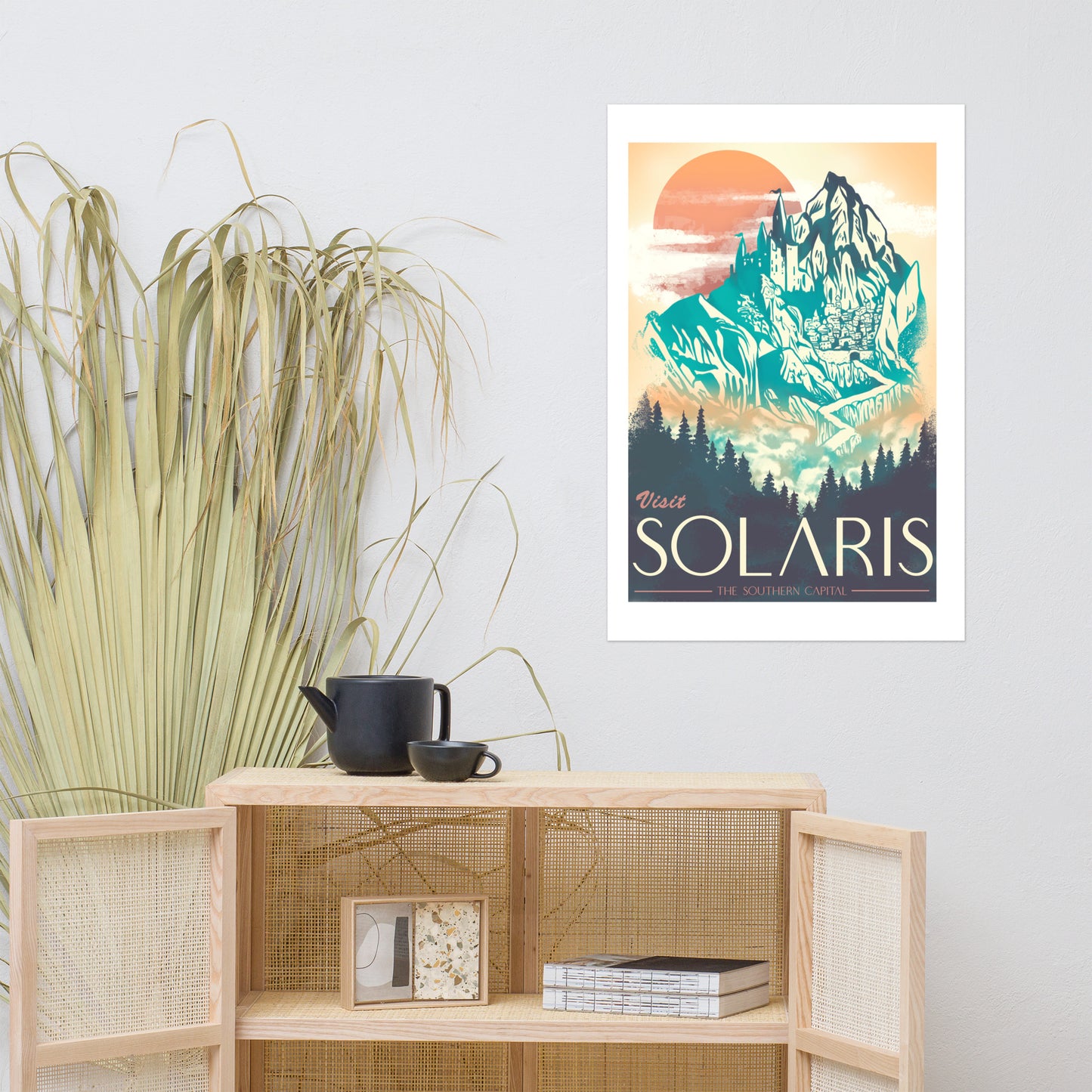 Visit Solaris Capital Retro Poster