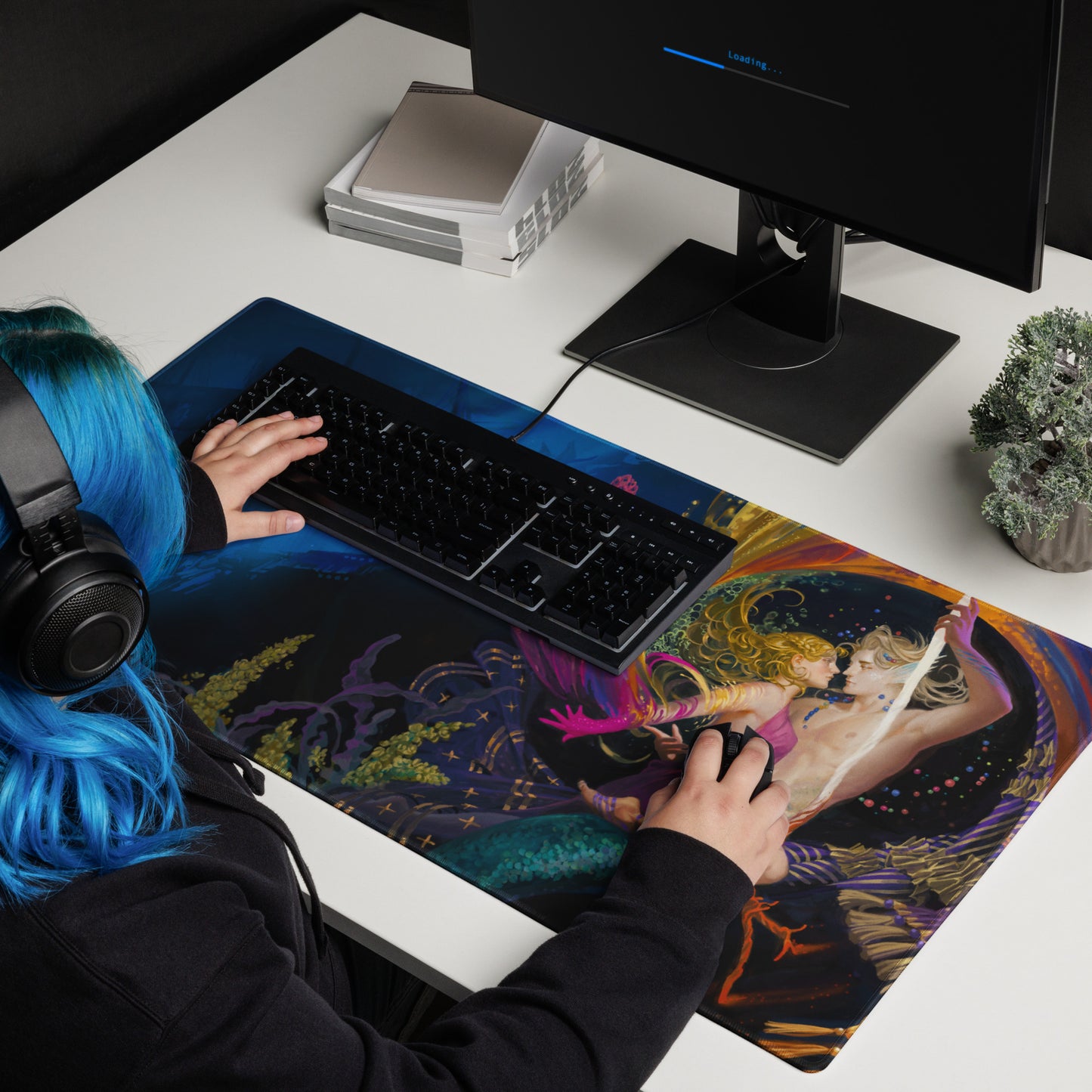 A Duet with the Siren Duke Gaming Mat