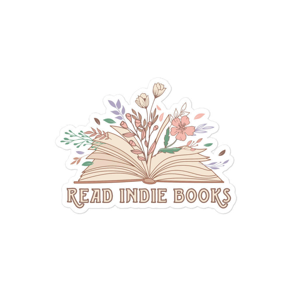 Read Indie Books Sticker