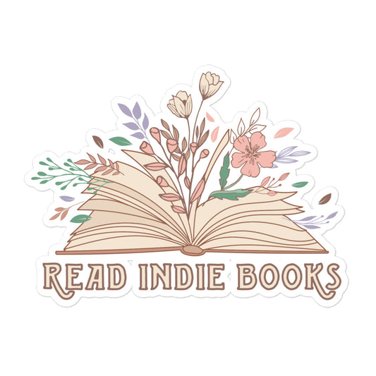 Read Indie Books Sticker