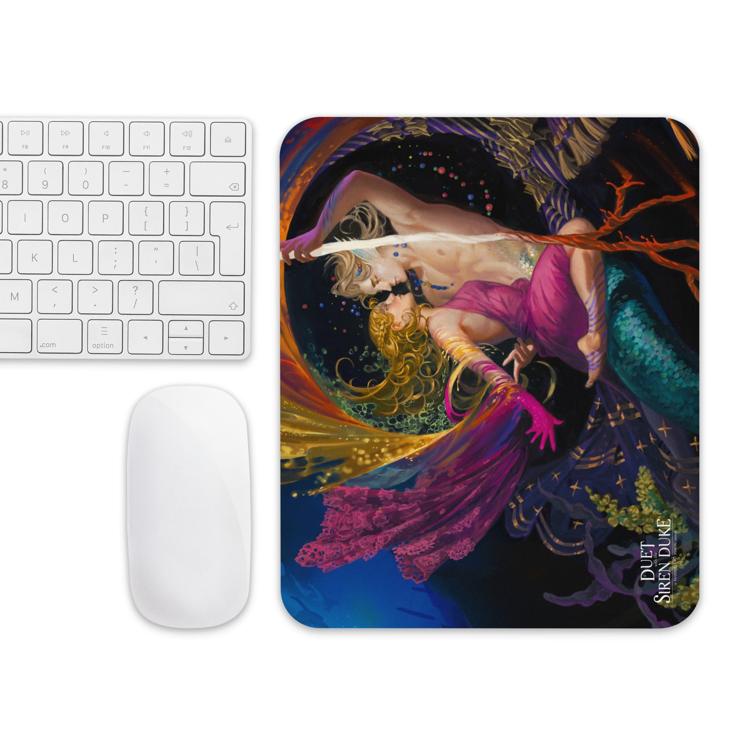 A Duet with the Siren Duke Mouse Pad