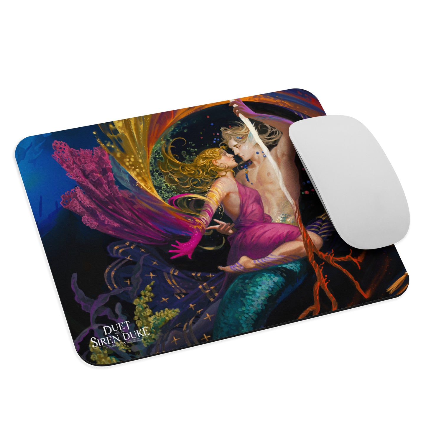 A Duet with the Siren Duke Mouse Pad