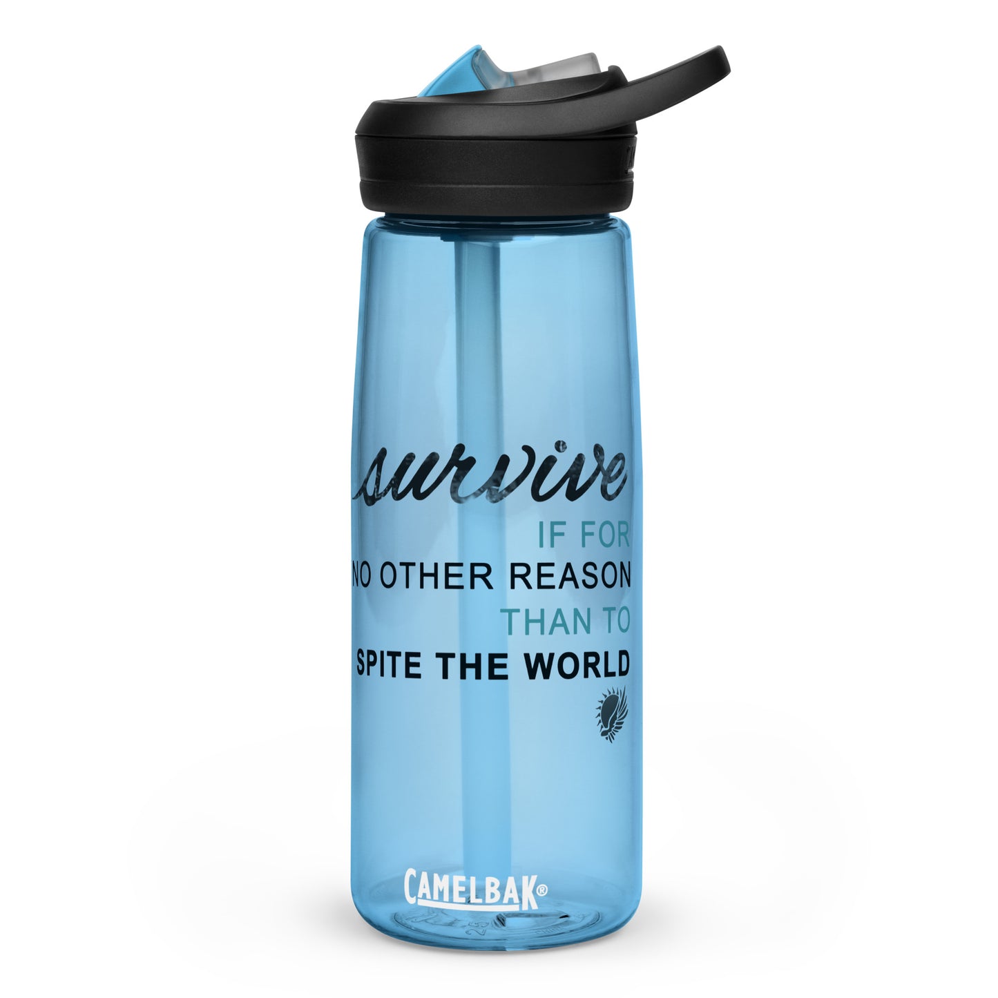 Survive Quote Sports Water Bottle