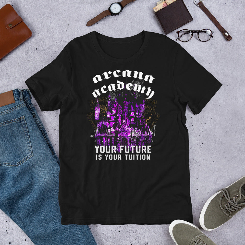 Arcana Academy Grunge Castle TShirt