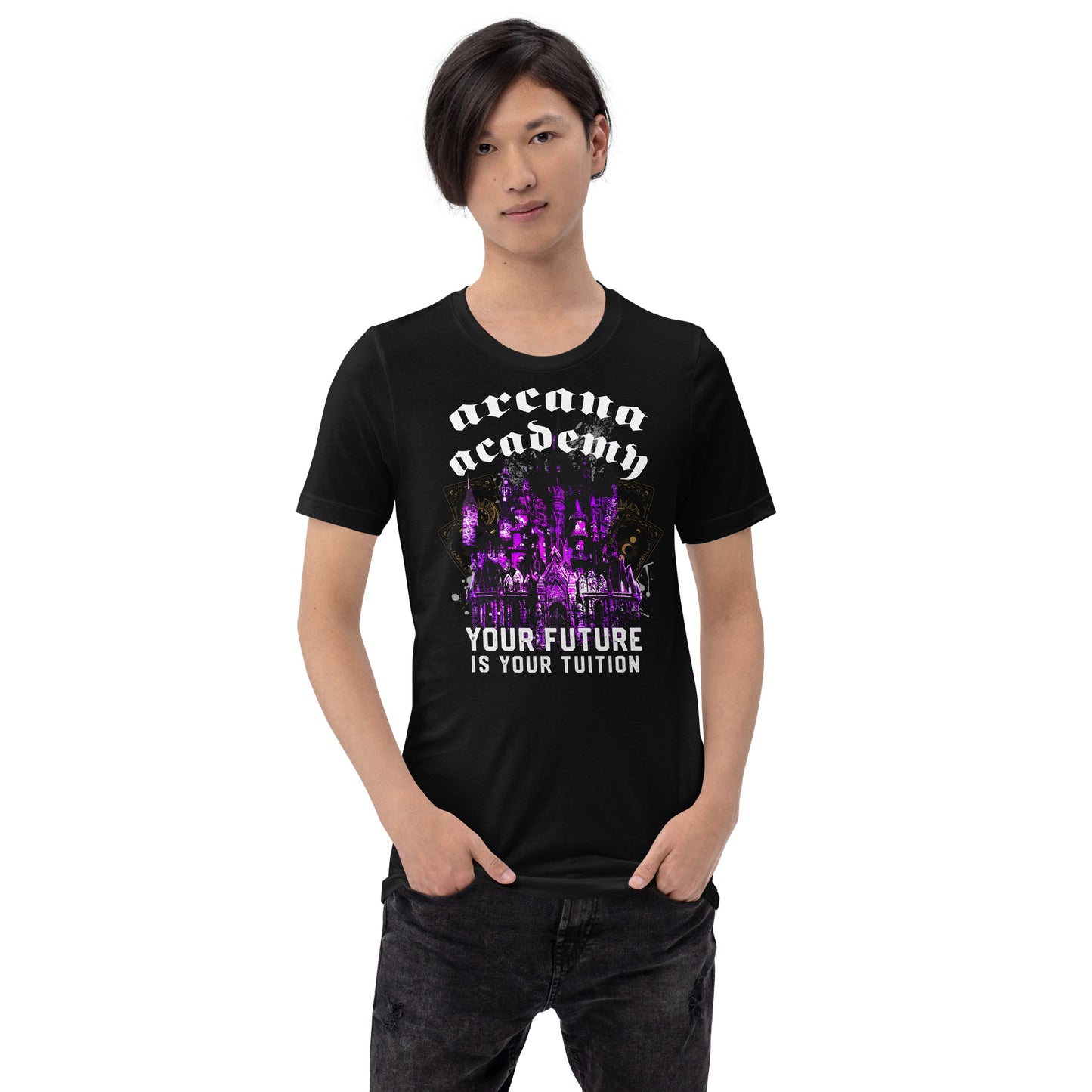 Arcana Academy Grunge Castle TShirt