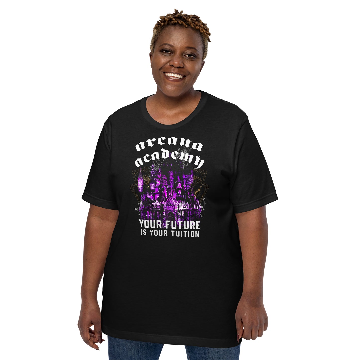 Arcana Academy Grunge Castle TShirt