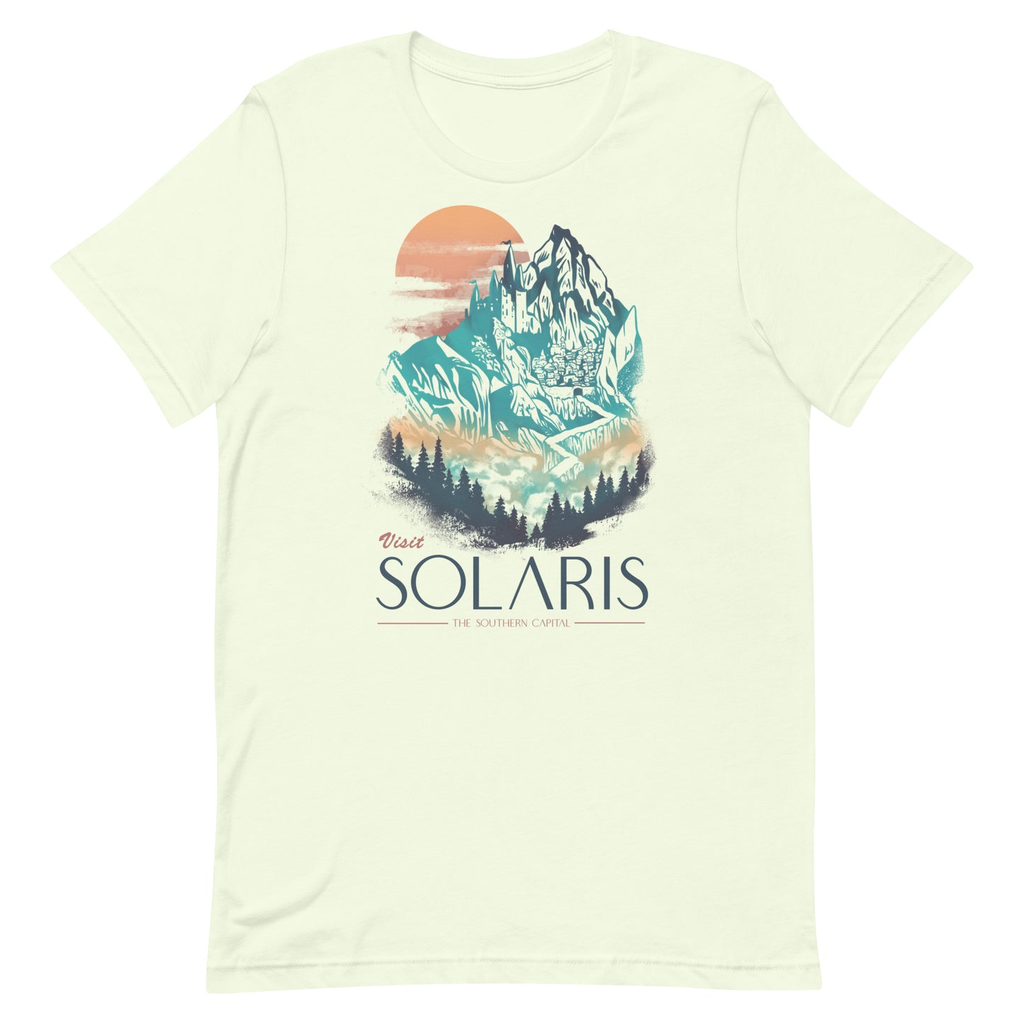 Visit Solaris Retro Design TShirt