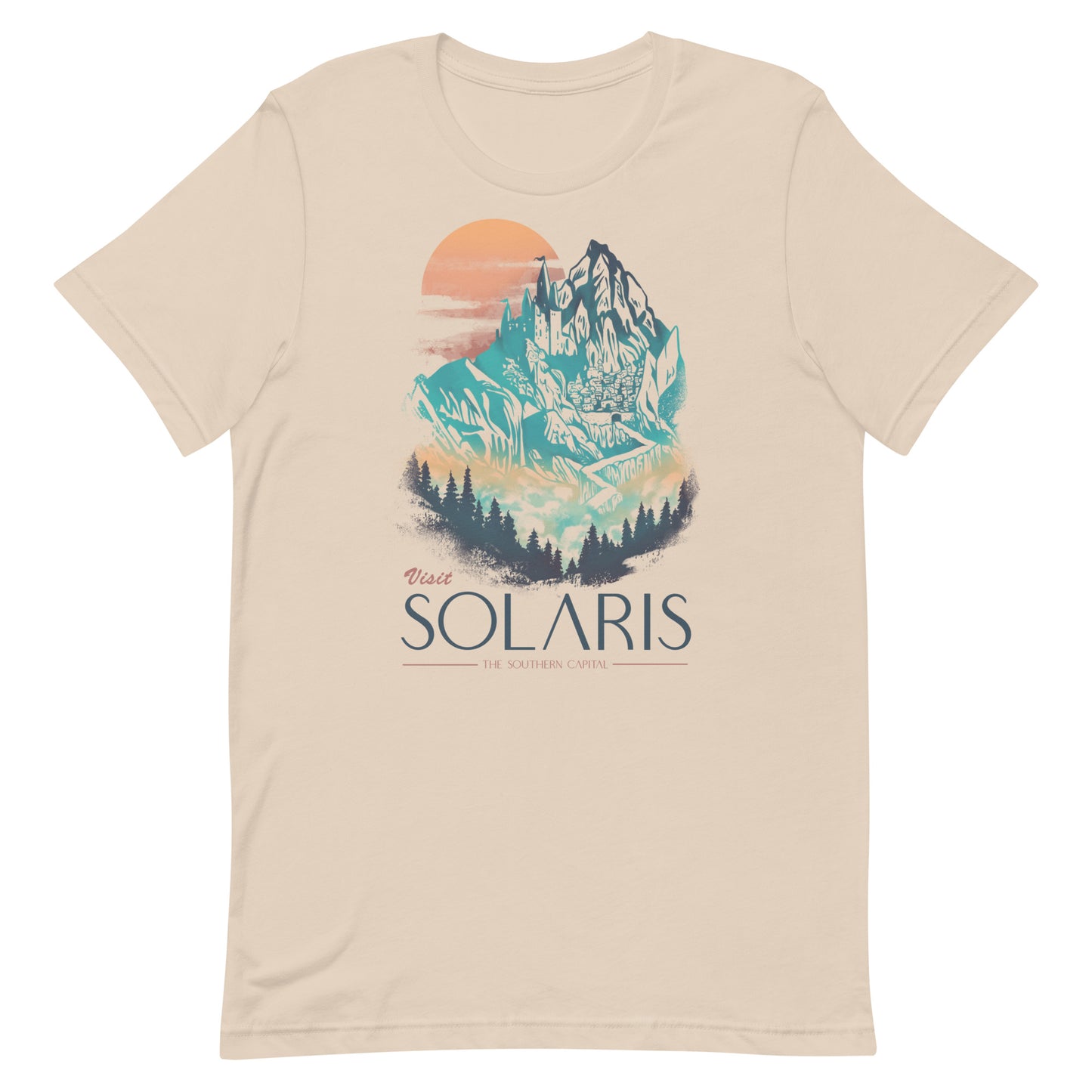 Visit Solaris Retro Design TShirt