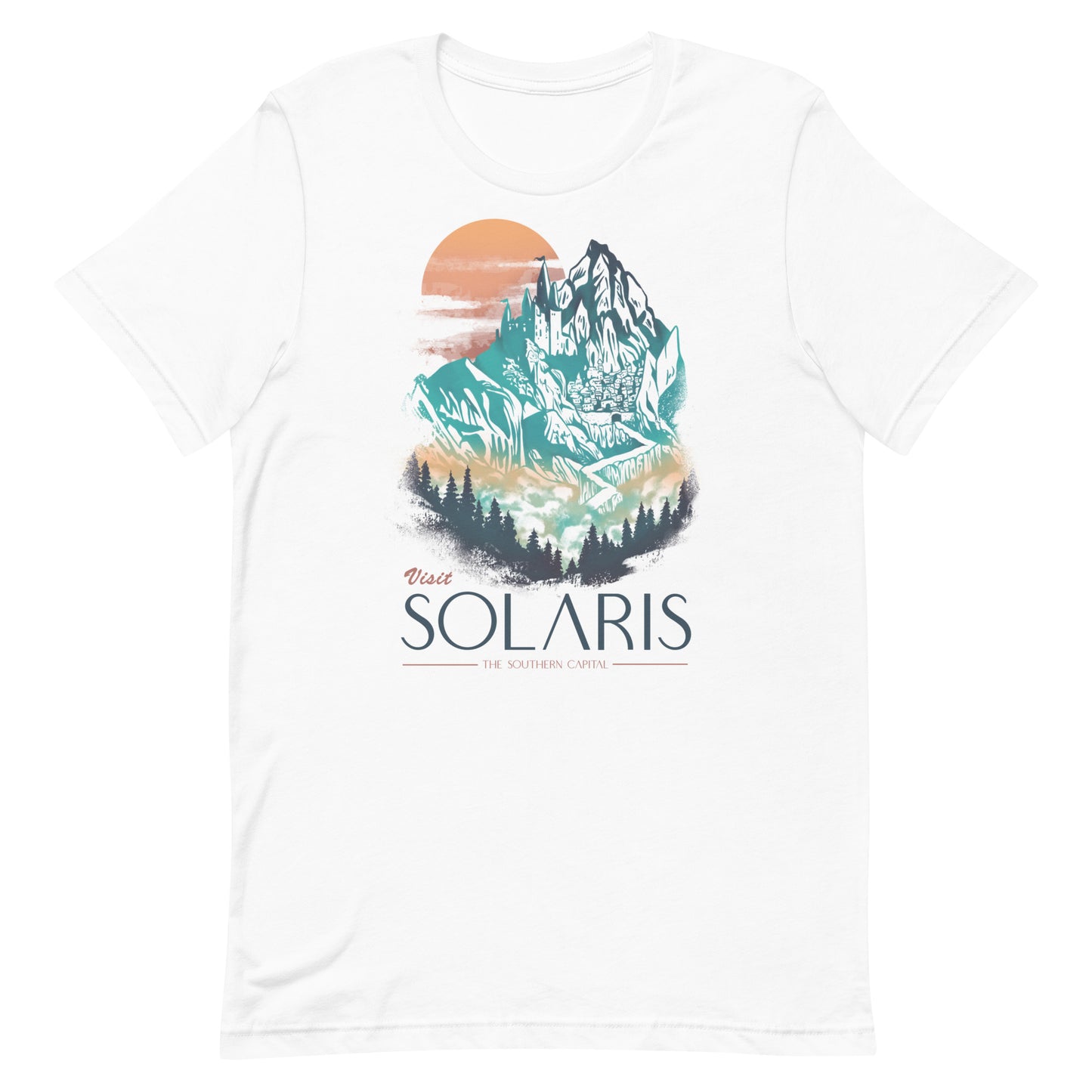 Visit Solaris Retro Design TShirt