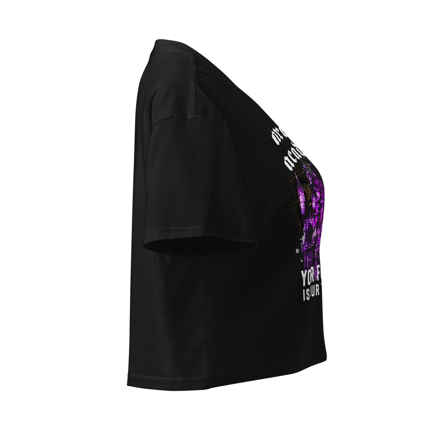 Arcana Academy Grunge Castle Crop Top