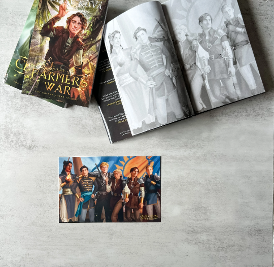 Golden Guard Trilogy Mini Poster Set