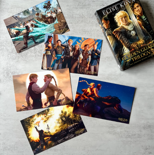 Golden Guard Trilogy Mini Poster Set