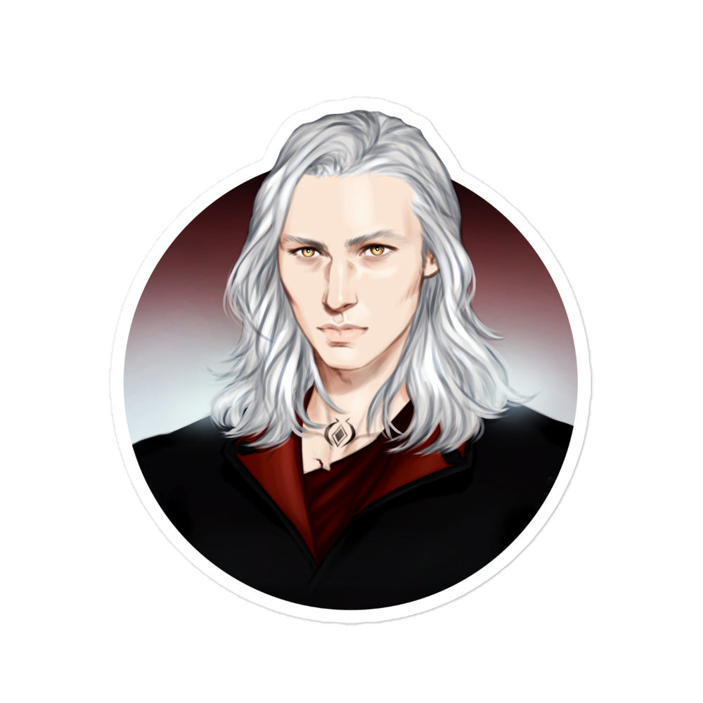 Ruvan - Married to Magic Character Sticker