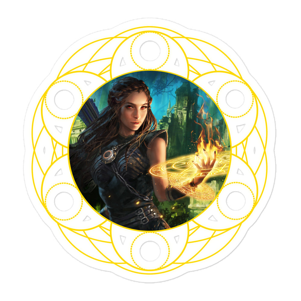 Vi Solaris Lightspinning Inspired Sticker