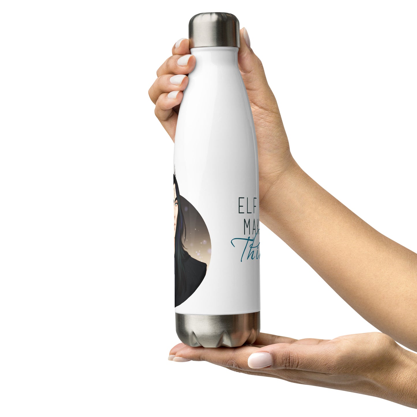 Elf Kings Make Me Thirsty - Stainless Steel Water Bottle