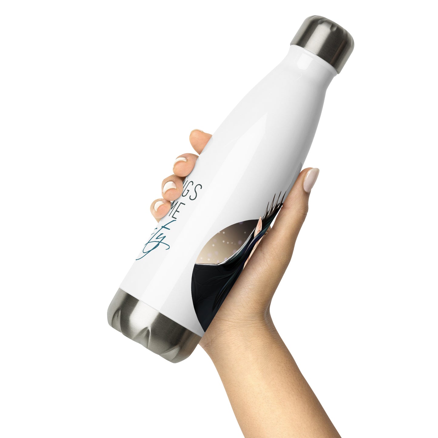 Elf Kings Make Me Thirsty - Stainless Steel Water Bottle