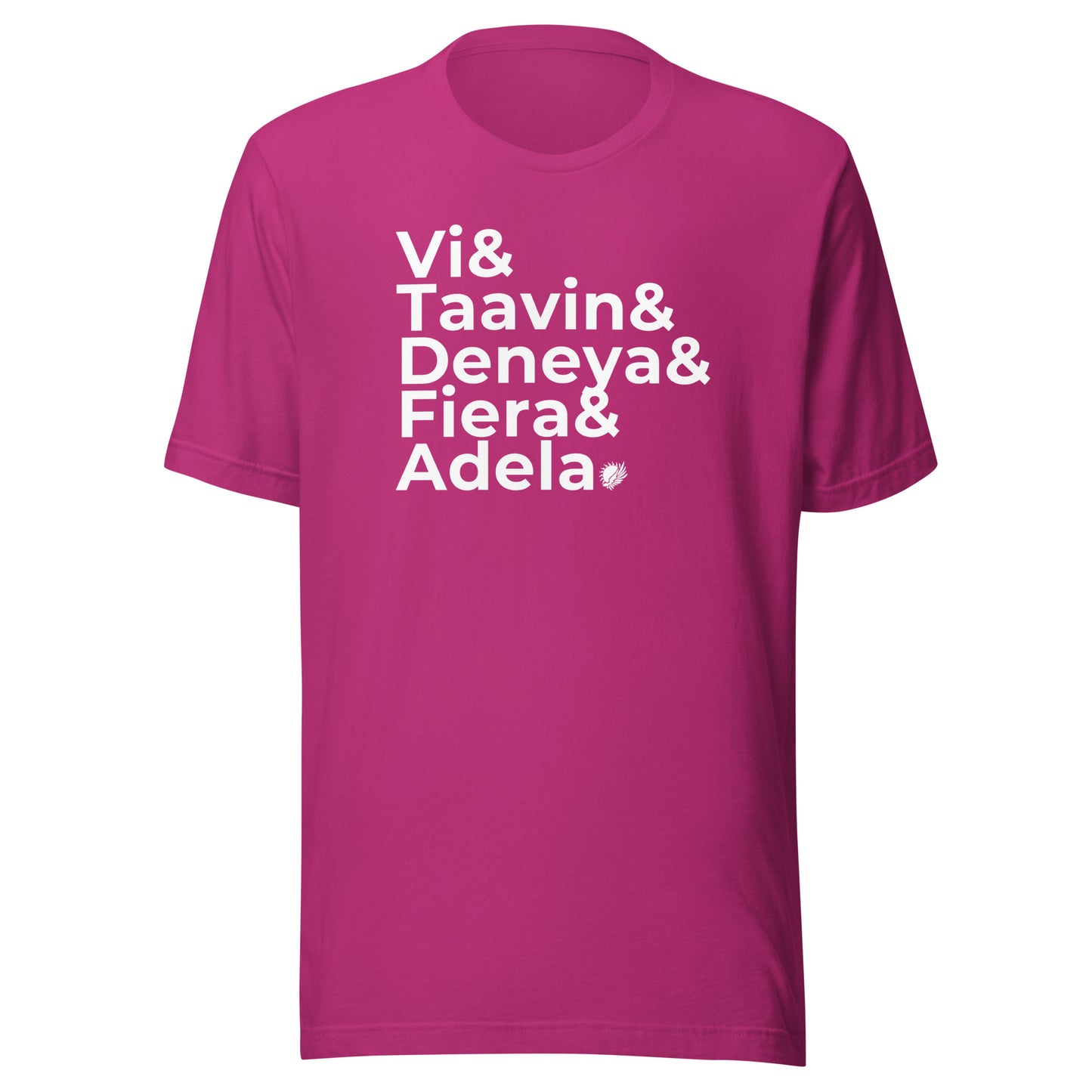 Vortex Chronicles Character Names Short-Sleeve Unisex T-Shirt