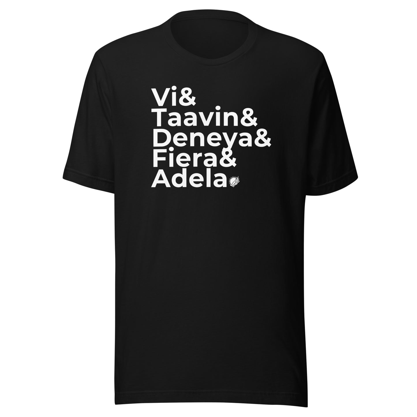 Vortex Chronicles Character Names Short-Sleeve Unisex T-Shirt