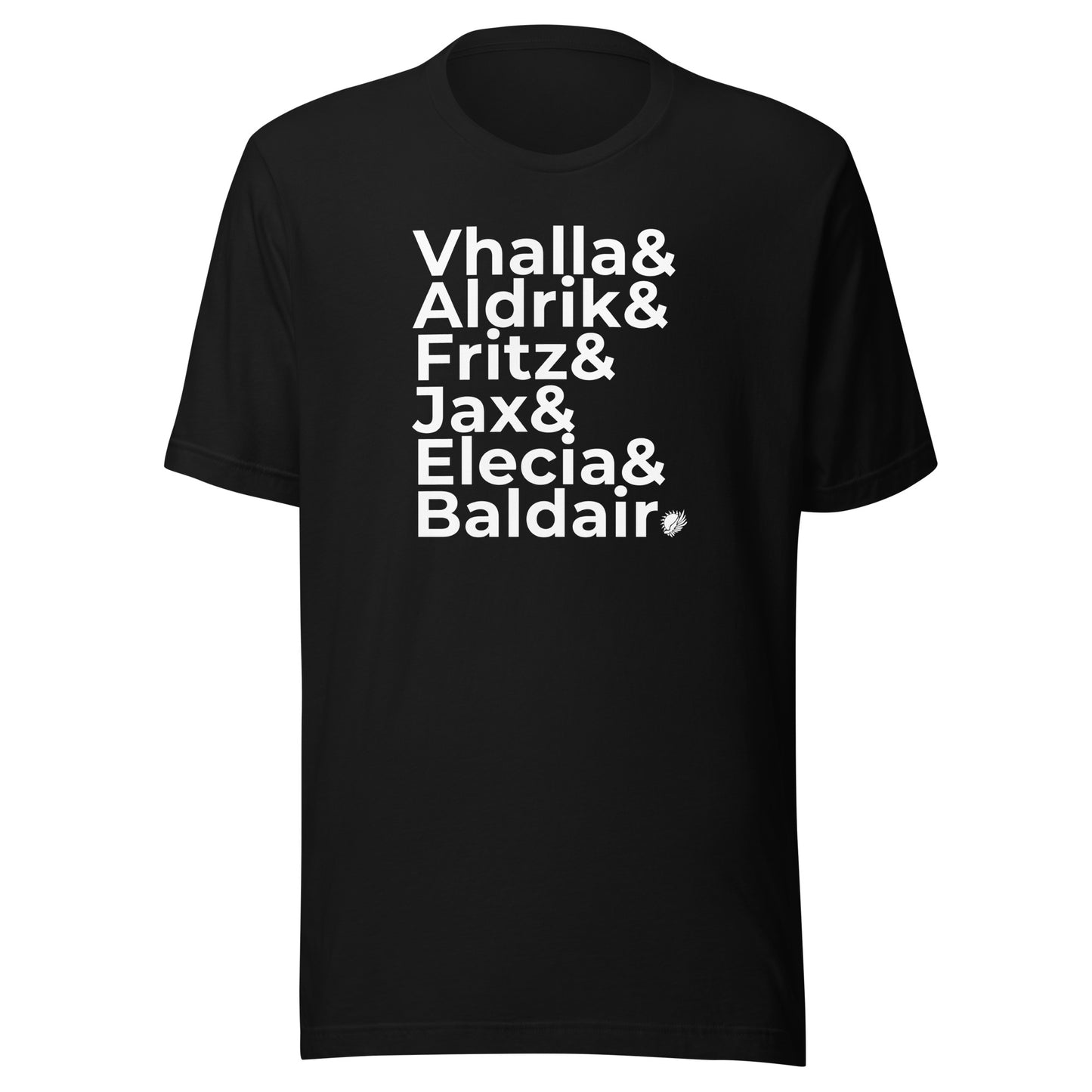 Air Awakens Character Names Short-Sleeve Unisex T-Shirt