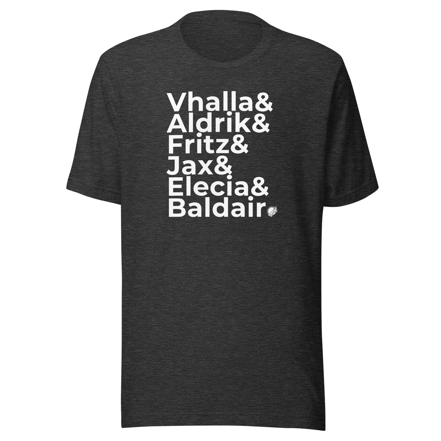 Air Awakens Character Names Short-Sleeve Unisex T-Shirt