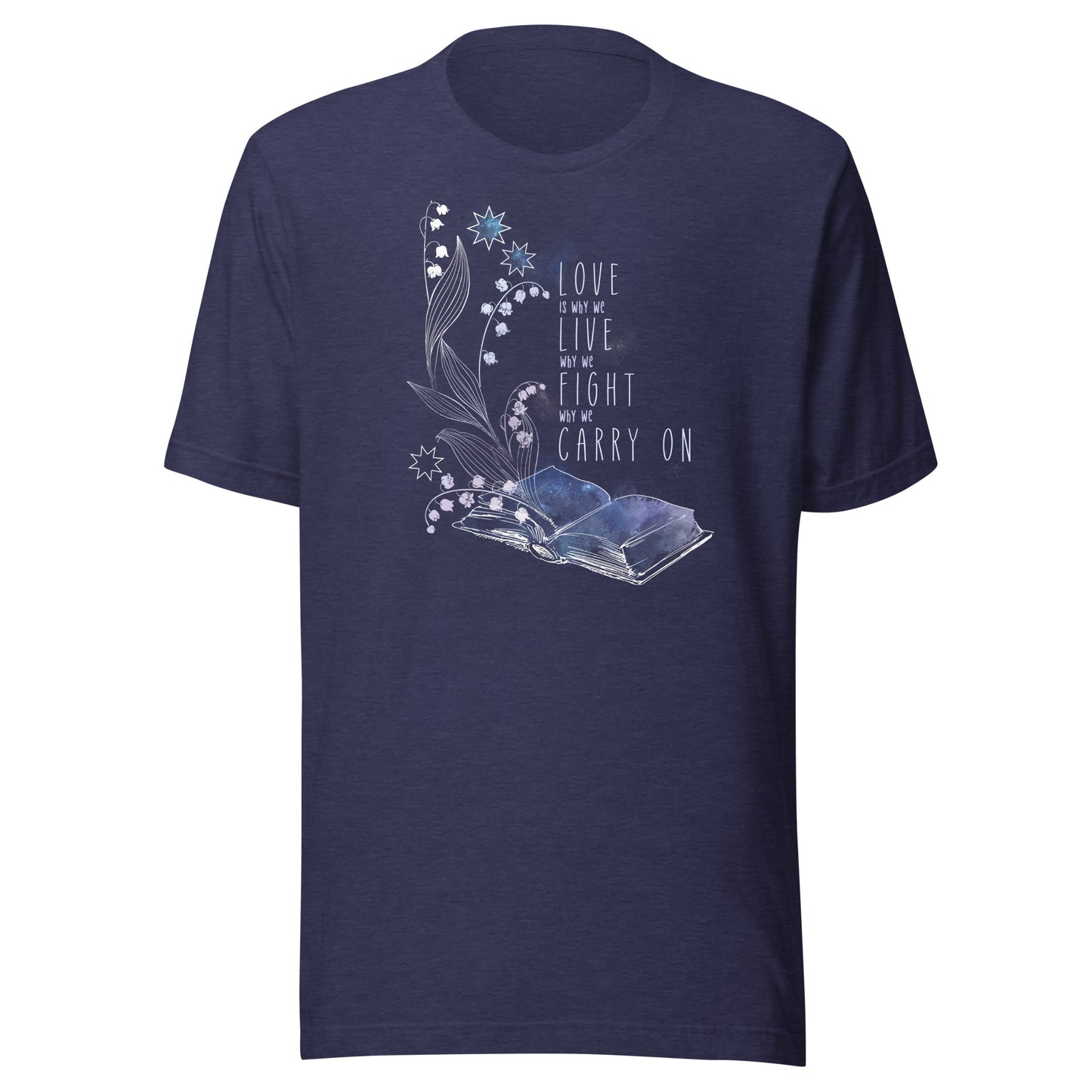 A Dance with the Fae Prince Love Quote Short-Sleeve Unisex T-Shirt