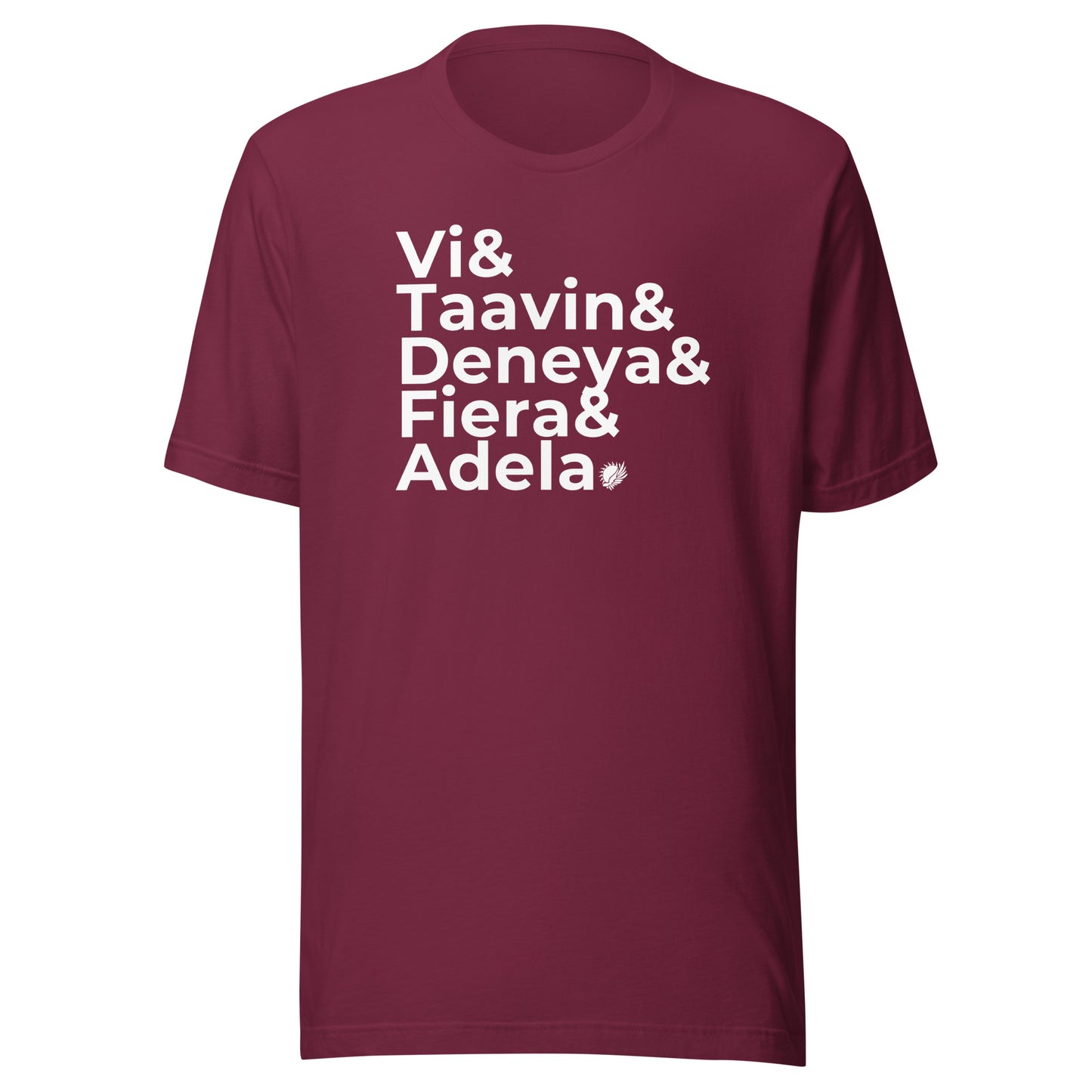 Vortex Chronicles Character Names Short-Sleeve Unisex T-Shirt