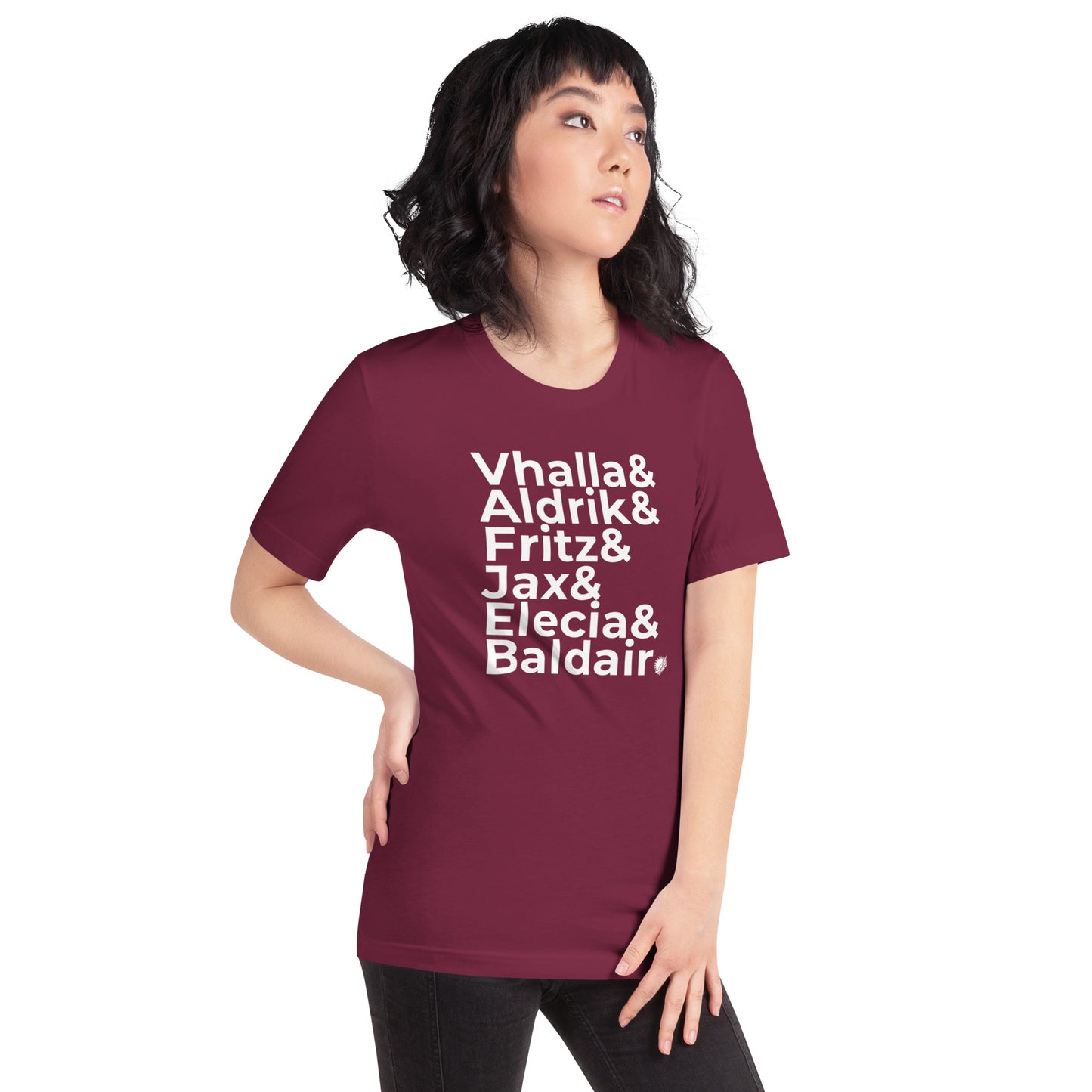 Air Awakens Character Names Short-Sleeve Unisex T-Shirt