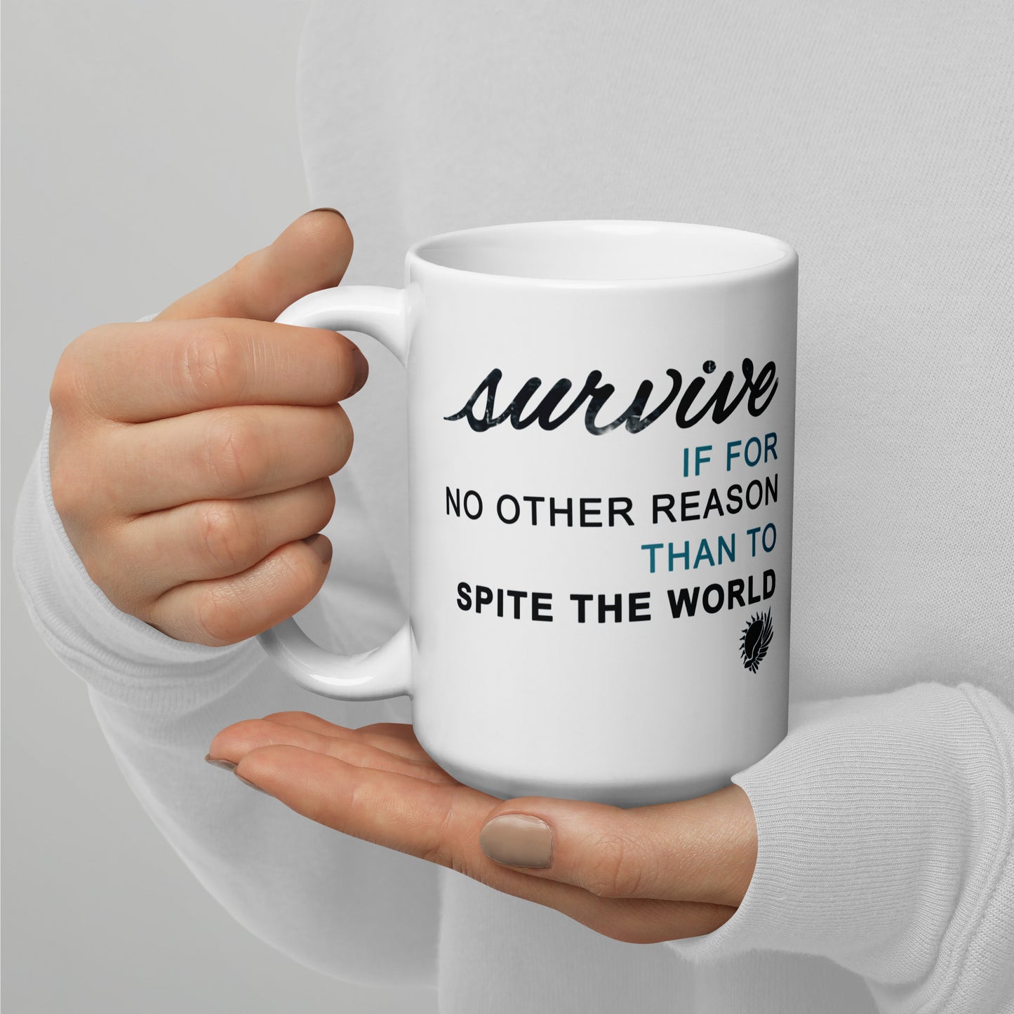 "Survive" Air Awakens Quote Mug